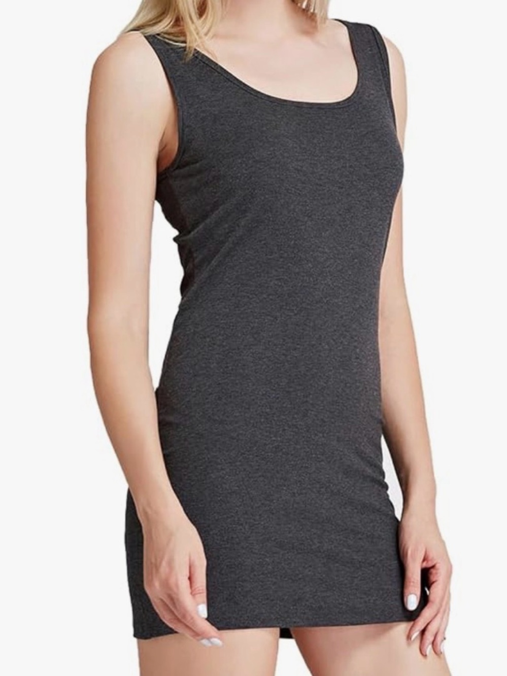 Long Shot Tank (NWT) Dark Grey Melange (🔔 3 for 30$ …4 for $40… 5 for $50 etc…)